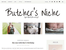 Tablet Screenshot of butchersniche.com